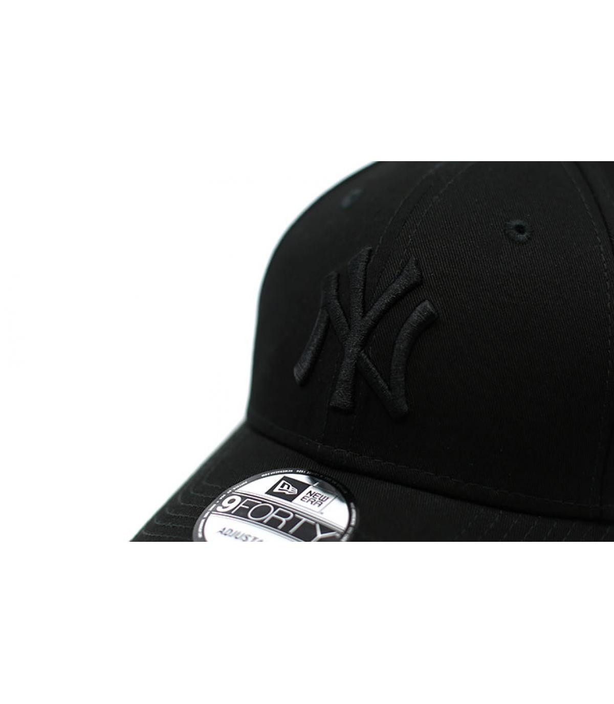 New Era zwarte NY cap